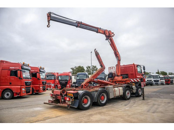 Hook lift truck, Crane truck DAF CF 410-8X4+MKG 141A2 - EURO 5: picture 5