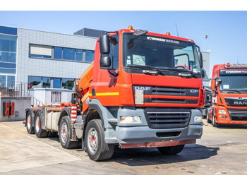 Hook lift truck, Crane truck DAF CF 410-8X4+MKG 141A2 - EURO 5: picture 4