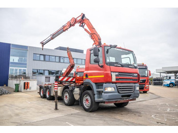 Hook lift truck, Crane truck DAF CF 410-8X4+MKG 141A2 - EURO 5: picture 3