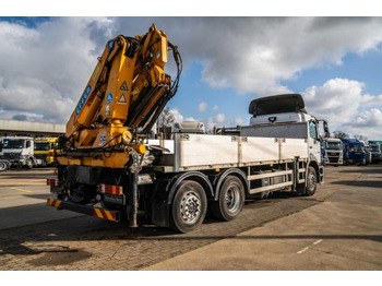 Dropside/ Flatbed truck, Crane truck Mercedes AXOR 2529 L - EFFER 250/4S+JIB: picture 4