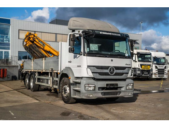 Dropside/ Flatbed truck, Crane truck Mercedes AXOR 2529 L - EFFER 250/4S+JIB: picture 2