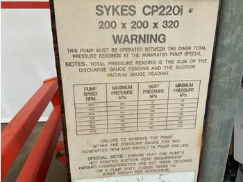 Sykes CP220i water pump, very complete. Perkins powered water pump. leasing Sykes CP220i water pump, very complete. Perkins powered water pump.: picture 5