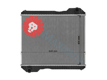 New Radiator for Backhoe loader JCB 3CX , 3CXS , 4C , 4C444 , 4CN , 4CX: picture 2
