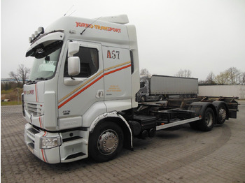 Container transporter/ Swap body truck RENAULT Premium 450