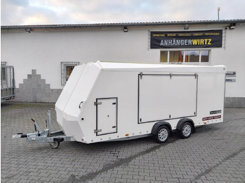 Closed box trailer