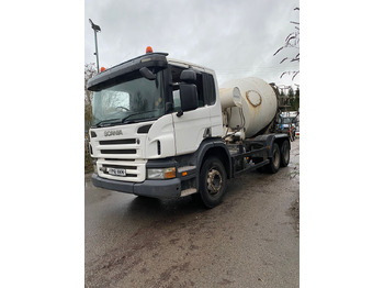 Concrete mixer truck SCANIA P