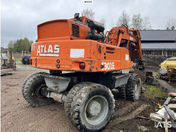 Wheel excavator Atlas 1302 E Wheeled excavator with attachments (VIDEO): picture 4