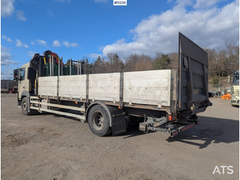 Dropside/ Flatbed truck, Crane truck Crane Truck Volvo FM 330 4X2 with tail lift: picture 4