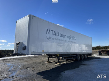 Closed box semi-trailer SCHMITZ MEGA