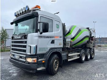 Concrete mixer truck SCANIA R124