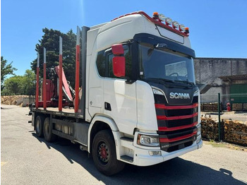 Log truck SCANIA R 650