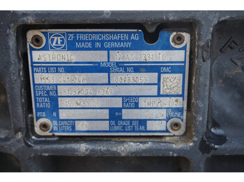Gearbox for Truck ZF 12AS2131TD+INT3: picture 5 Gearbox for Truck ZF 12AS2131TD+INT3: picture 5