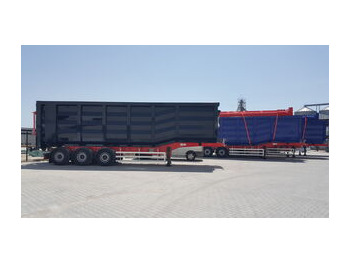 New Tipper semi-trailer for transportation of bulk materials SERIN Scrap Tipper Semi Trailer: picture 3