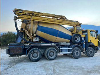 Concrete pump truck Mercedes-Benz 3234B 8x4, E1, PUMI, Putzmeister 21m: picture 2