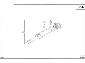 Hydraulic cylinder CLAAS