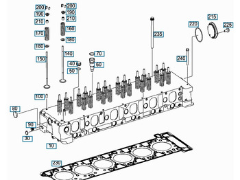 Cylinder head CLAAS