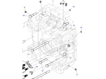 Axle and parts FENDT