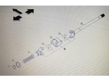 Drive shaft CLAAS