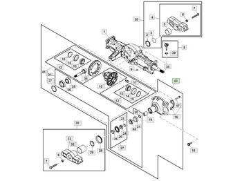 Differential gear JOHN DEERE