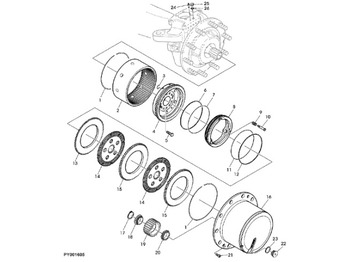 Brake disc JOHN DEERE