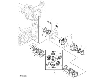 Brake disc JOHN DEERE