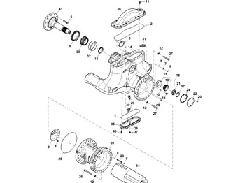 Axle and parts JOHN DEERE