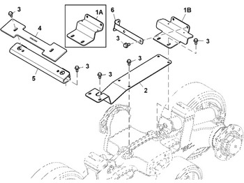Undercarriage parts JOHN DEERE