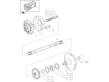 Flywheel NEW HOLLAND
