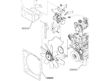 Cooling system NEW HOLLAND