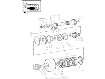 Clutch and parts NEW HOLLAND
