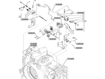 Brake valve NEW HOLLAND