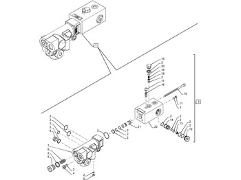 Brake valve NEW HOLLAND