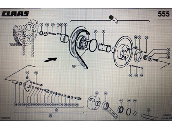 Spare parts CLAAS