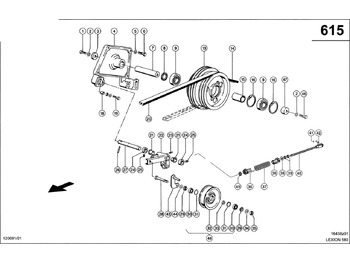 Spare parts CLAAS