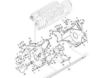 Spare parts JOHN DEERE