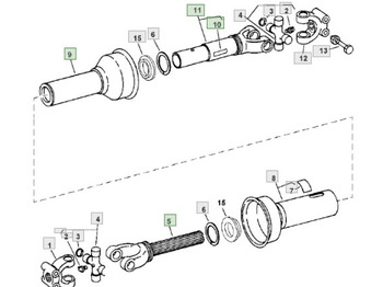 Spare parts JOHN DEERE