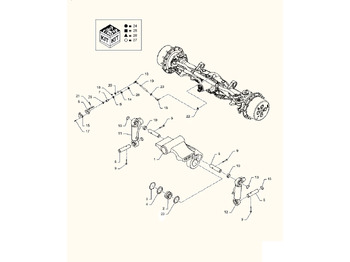 Spare parts NEW HOLLAND