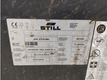 Battery for Material handling equipment Hawker Battery 80V 840Ah: picture 2