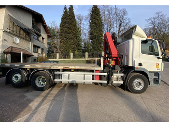 Dropside/ Flatbed truck, Crane truck DAF CF 85 410: picture 5