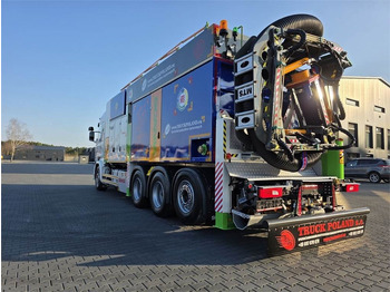 Vacuum truck Scania V8 R580 MTS DINO 5 TRIPLE 54000V Saugbagger cleane: picture 5