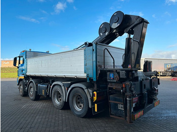Tipper, Crane truck MAN 35-480 BL 8x4: picture 4