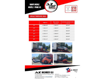 New Loading ramp AZ RAMP-PRIME XS-8 .  Industrial Mobil Loading Ramp: picture 4