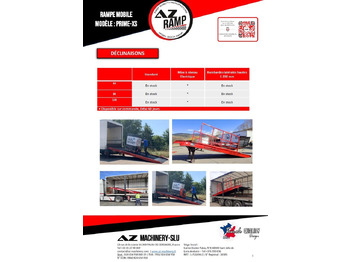 New Loading ramp AZ RAMP-PRIME XS-8 .  Industrial Mobil Loading Ramp: picture 3