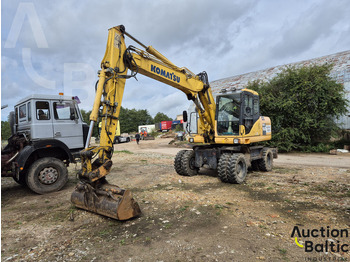Wheel excavator KOMATSU PW160
