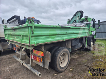 Tipper, Crane truck Mercedes-Benz 1117K: picture 3