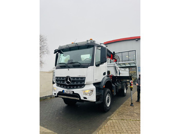 Tipper, Crane truck Mercedes-Benz Arocs 1835 4x4 Meiller Fassi F135 Kran Kipper: picture 5 Tipper, Crane truck Mercedes-Benz Arocs 1835 4x4 Meiller Fassi F135 Kran Kipper: picture 5