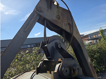 Grapple for Construction machinery bleijenberg 5000 liter overslaggrijper 2 draadsknijper grijper jb grijper clamhsell: picture 4