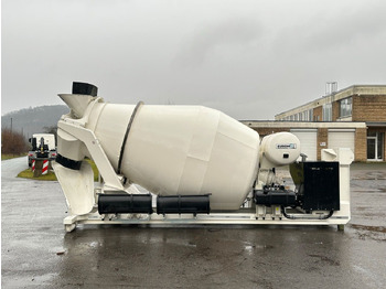 Concrete mixer truck