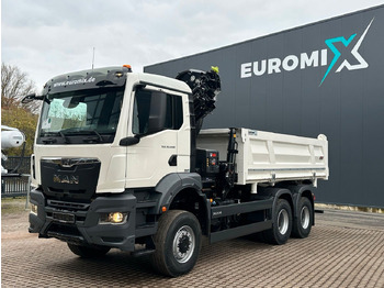 MAN TGS 33.440 6x6 /3-Seiten- Kipper / Kran HIAB 302 leasing MAN TGS 33.440 6x6 /3-Seiten- Kipper / Kran HIAB 302: picture 2