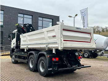 MAN TGS 33.440 6x6 /3-Seiten- Kipper / Kran HIAB 302 leasing MAN TGS 33.440 6x6 /3-Seiten- Kipper / Kran HIAB 302: picture 4